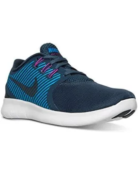NIKE WOMENS SHOES FREE RN COMMUTER RUNNING LIGHTWEIGHT SNEAKER (8 M US, SQUADRON BLUE/DARK OBSIDIAN)