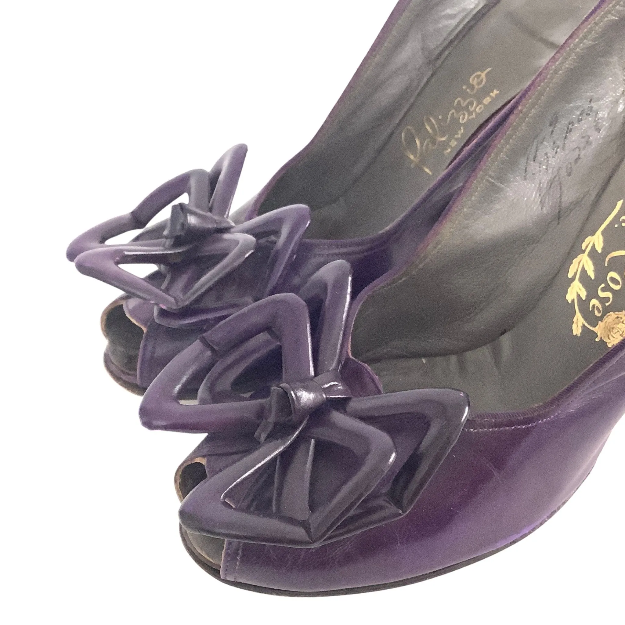 Palizzio Purple Heels