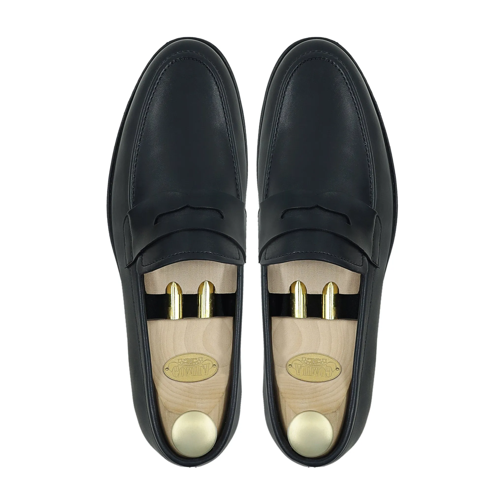 Pecker - Men's Black Calf Leather Loafer