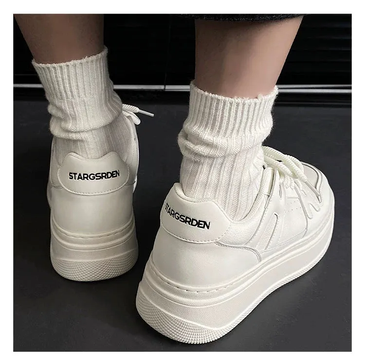 Platform Height Increasing Casual Sneakers