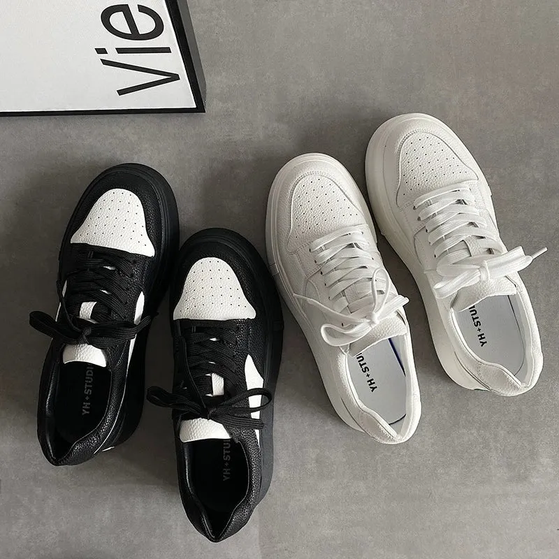 Platform Height Increasing Casual Sneakers