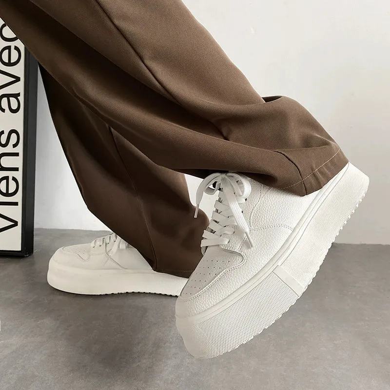 Platform Height Increasing Casual Sneakers
