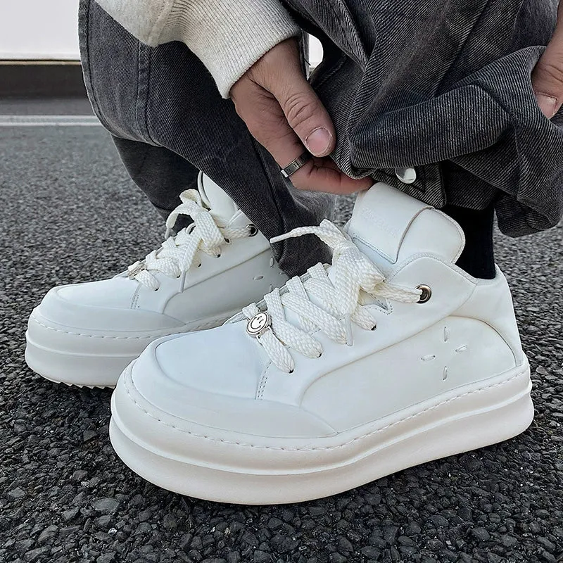 Platform Height Increasing Casual Sneakers