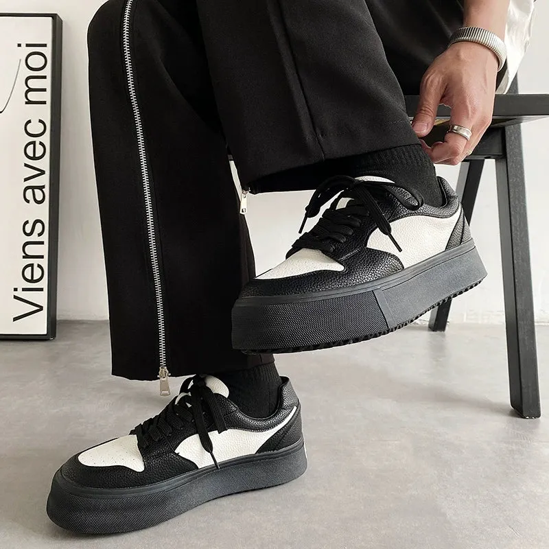 Platform Height Increasing Casual Sneakers
