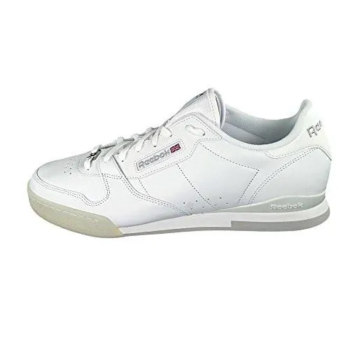 Reebok Phase 1 Leather Running Shoes 11 Whitesilversteel