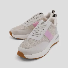 Serafina Sneakers - Metallic Pink