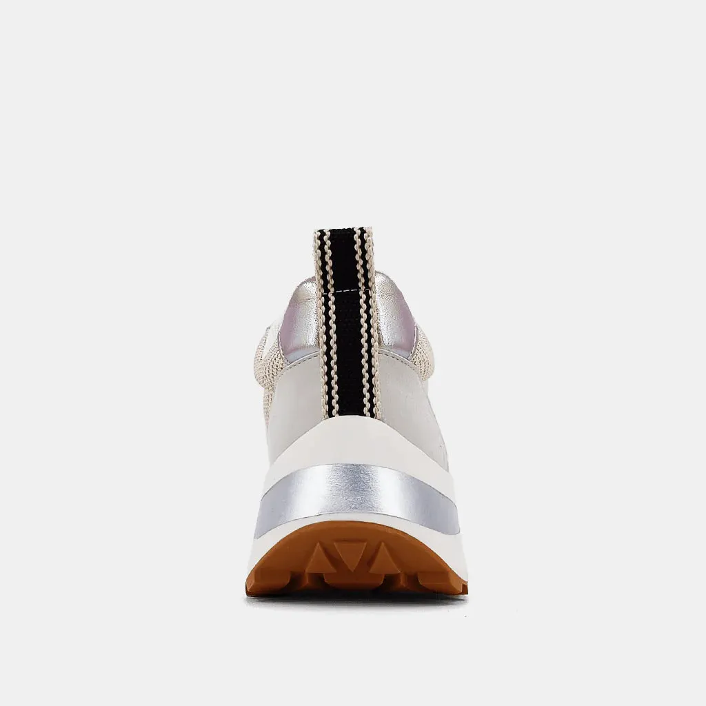 Serafina Sneakers - Metallic Pink