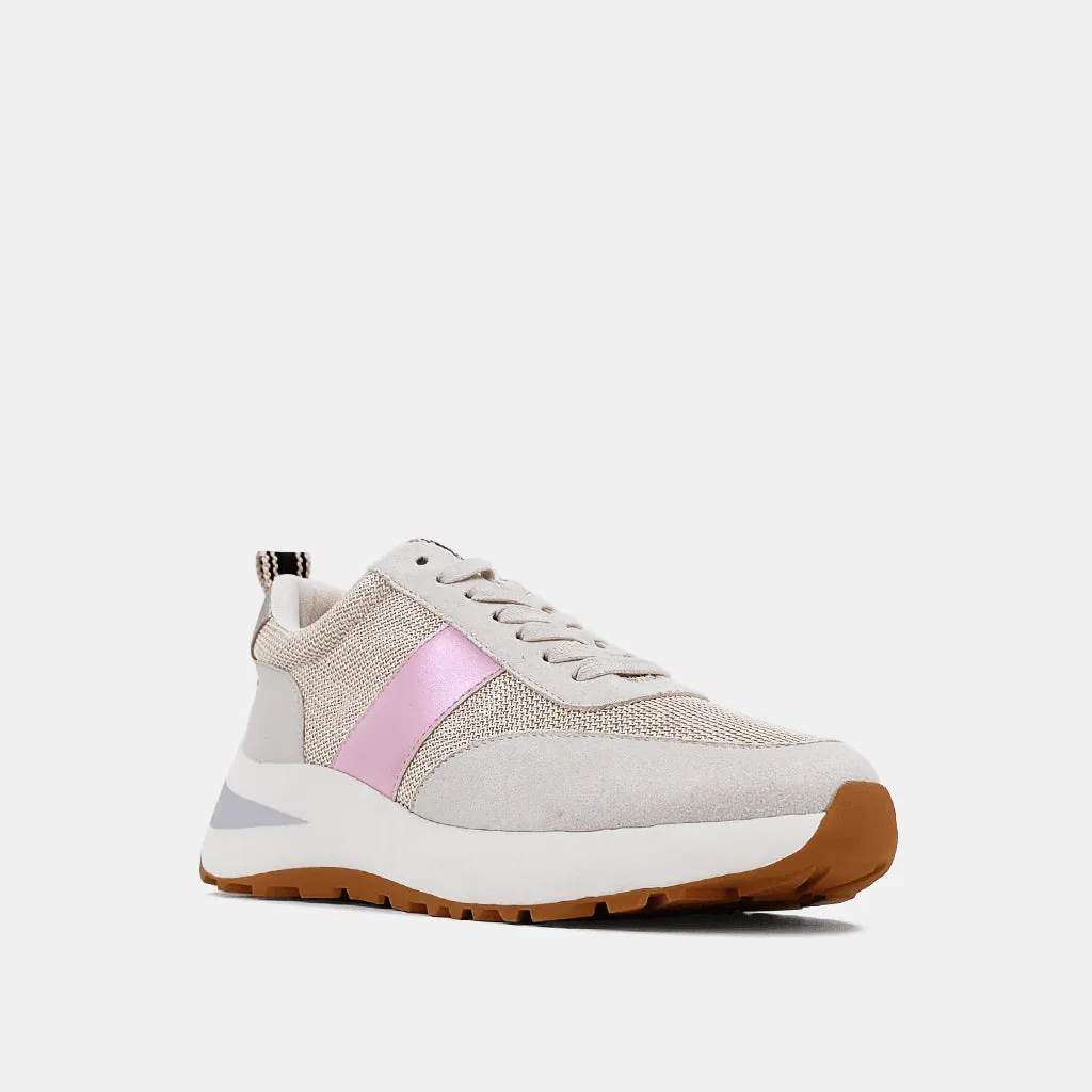 Serafina Sneakers - Metallic Pink