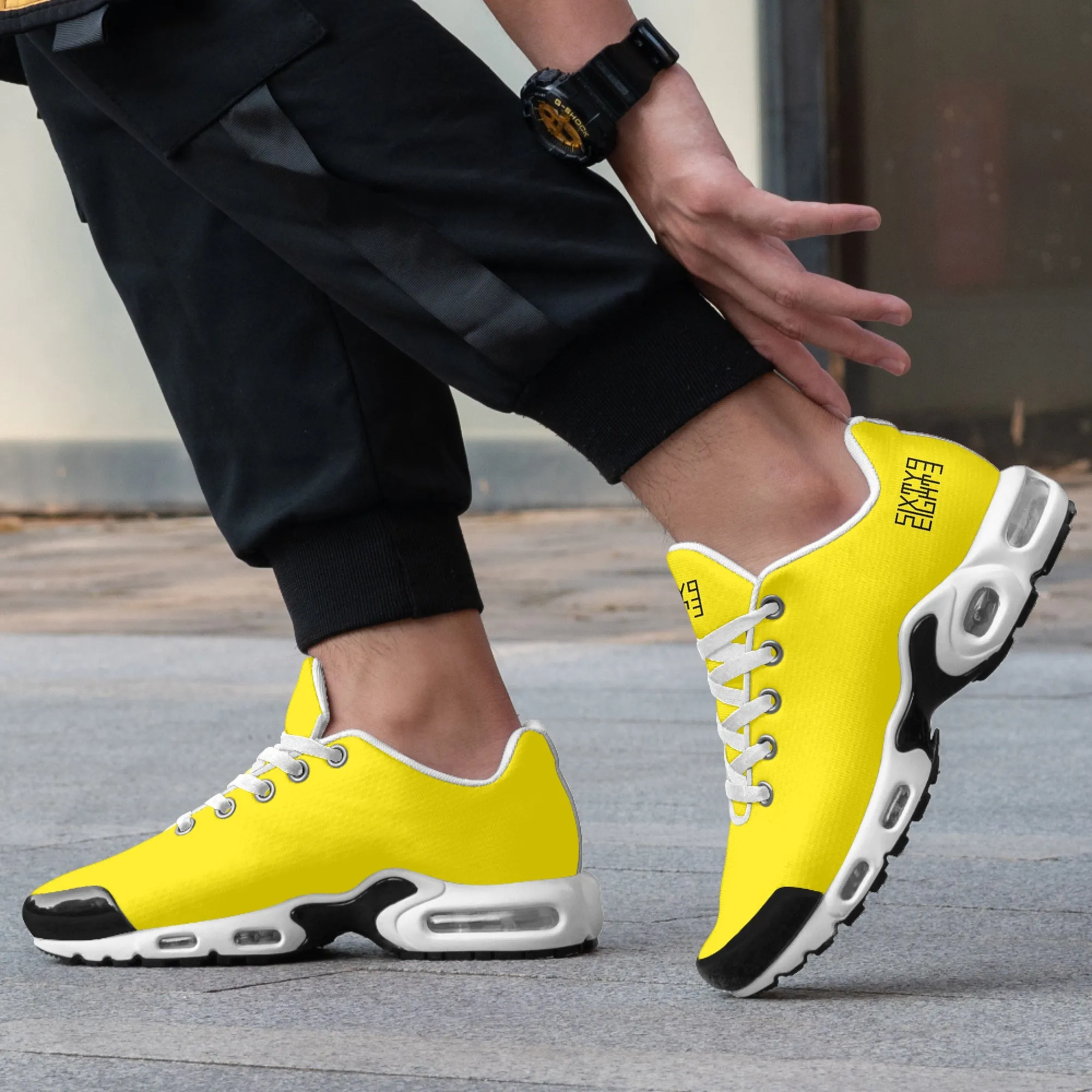 Sixty Eight 93 Logo Black Lemonade BMK Shoes