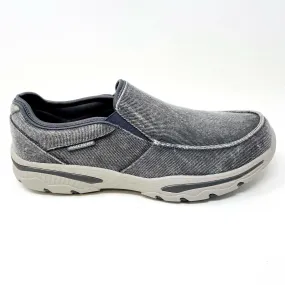 Skechers Harper Forde Charcoal Relaxed Fit Mens Slip On Loafers