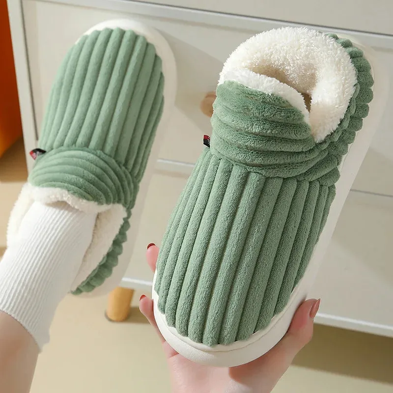 Warm and Breathable Non-Slip Slippers for Adults
