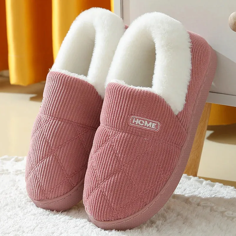 Warm and Breathable Non-Slip Slippers for Adults