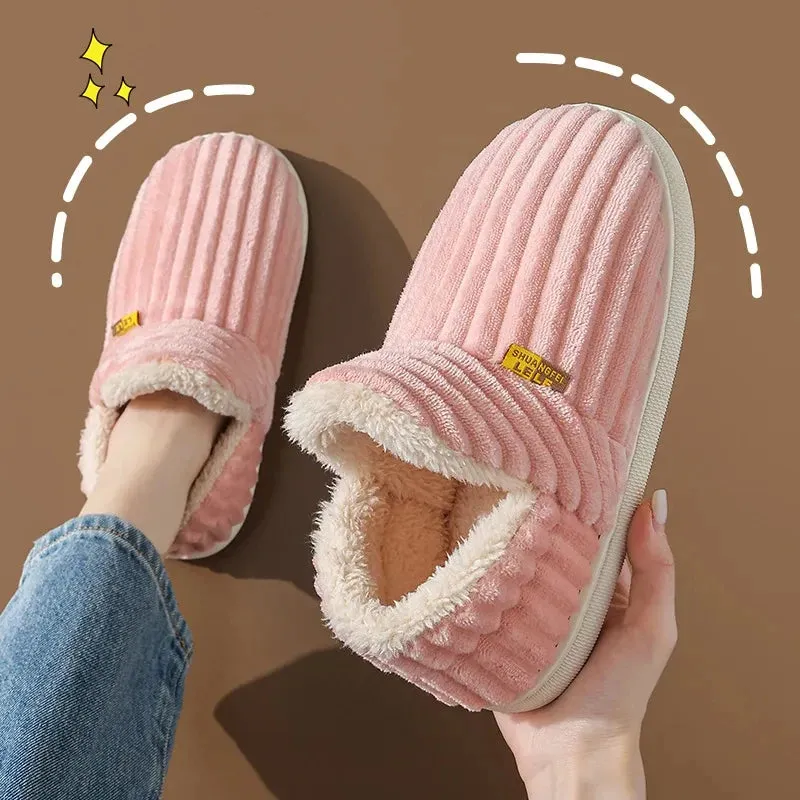 Warm and Breathable Non-Slip Slippers for Adults