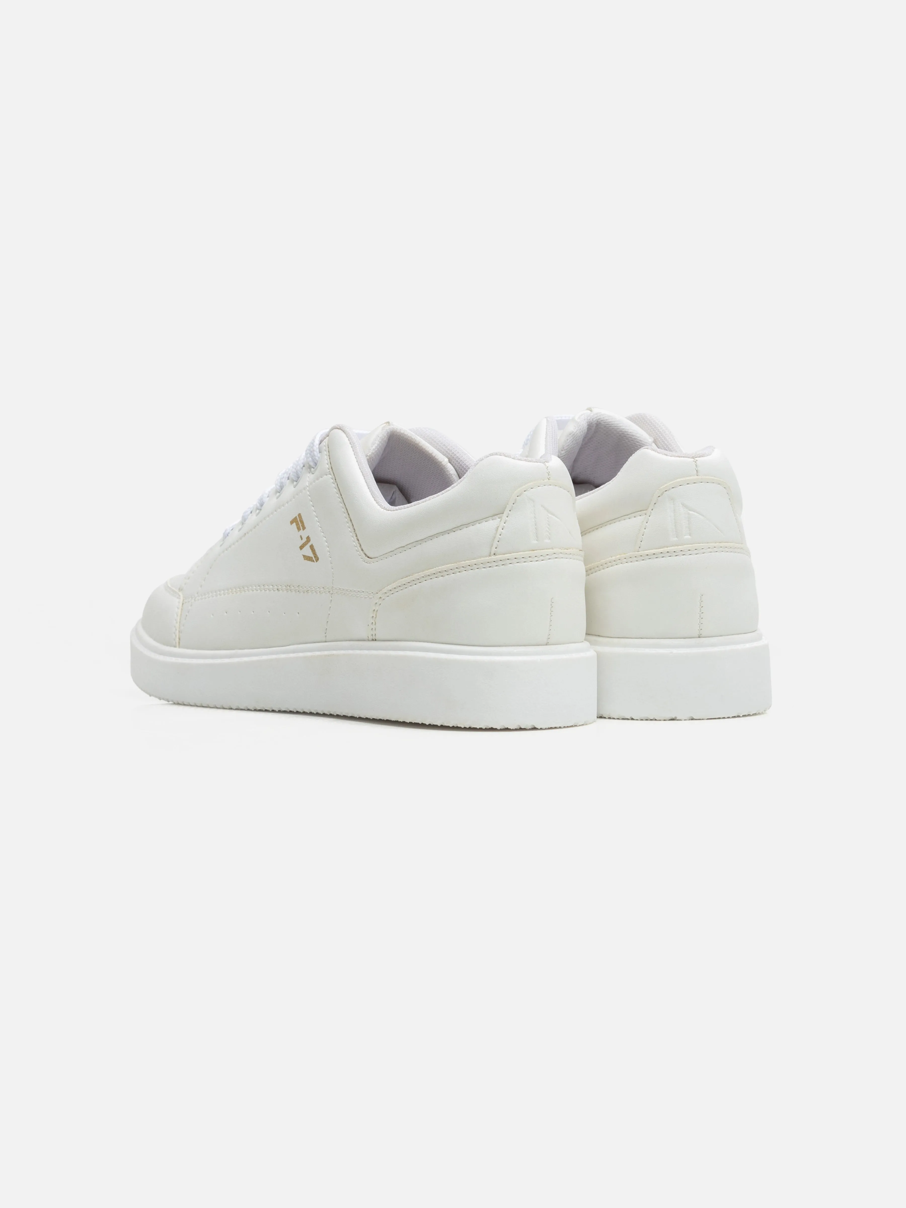 White Casual Sneakers - FAMS24-078