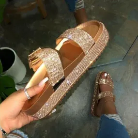 Women Sequins Sandals